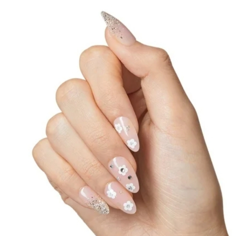 💥2 For $8 NIB Kiss Classy Nails Medium Almond Shape - Picture 2 of 5